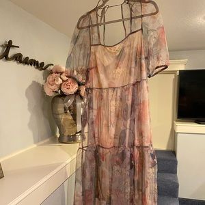 H&M floral spring dress